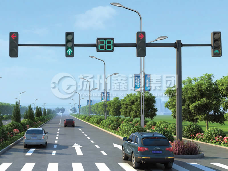 XHDG-005，T型信號燈桿